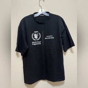 Balenciaga World Food Programme T shirt Large